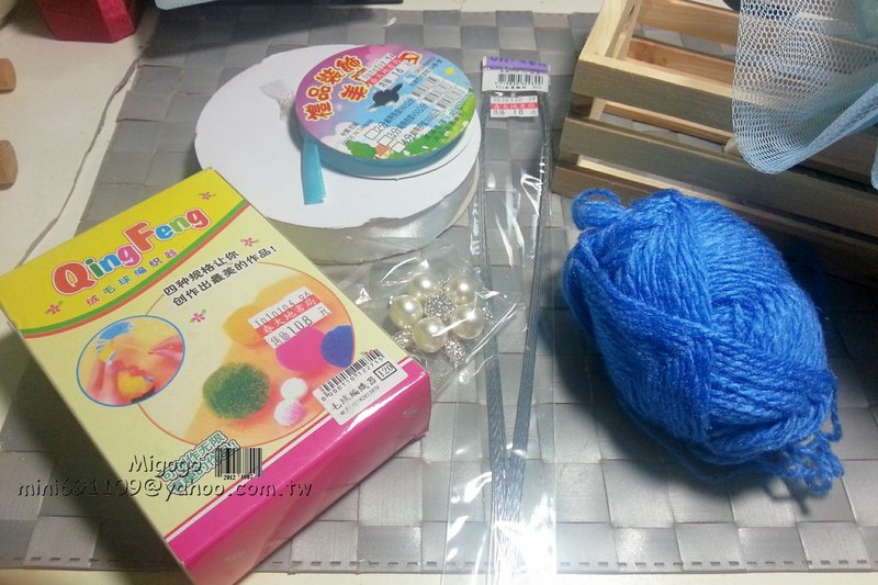 超可愛!~~我的DIY手工毛線球捧花(更新製作步驟嚕!!!)~~~~-null