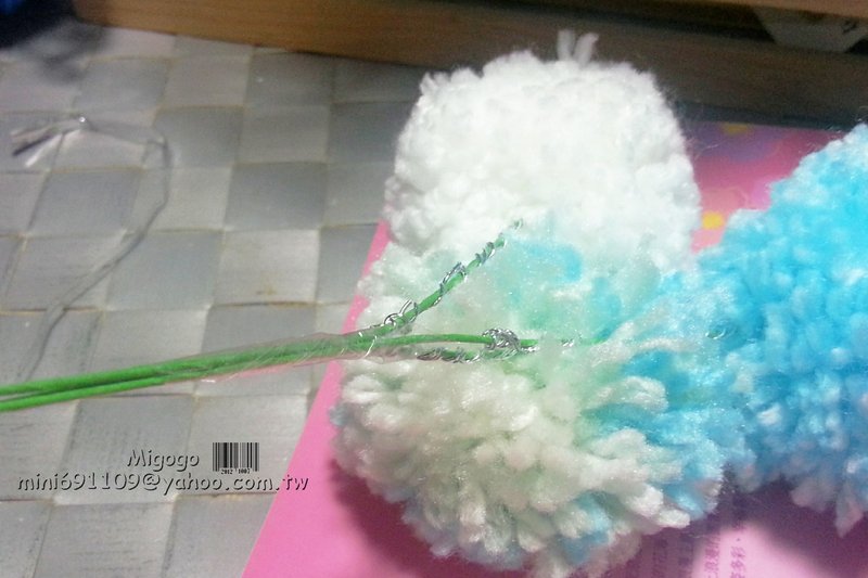 超可愛!~~我的DIY手工毛線球捧花(更新製作步驟嚕!!!)~~~~-null