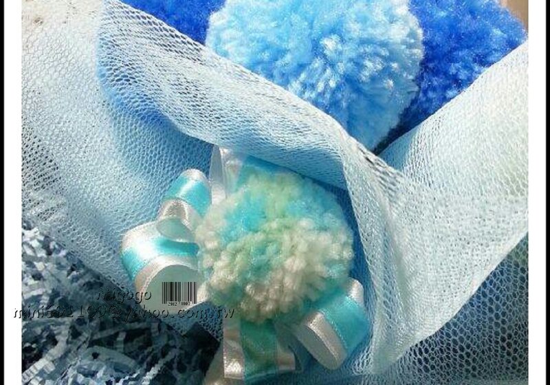 超可愛!~~我的DIY手工毛線球捧花(更新製作步驟嚕!!!)~~~~-null