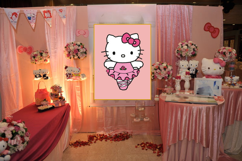 【主題婚禮】之就是Hello Kitty-null