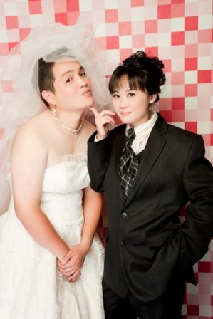 分享<em>男扮女,女扮男</em>角色互换<em>婚纱照</em>-第1页-结婚