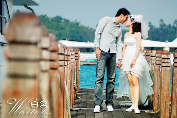 大<em>胖哥</em>与小屁<em>妹</em>的幸福照 - veryWed非常婚礼