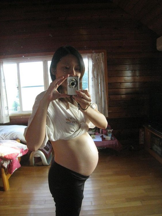 紫魅~~怀孕六个月的实景~~-第1页-婚后生活讨