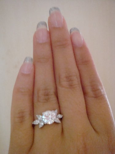 大家的结婚钻石戒指都是买多大的?-第1页-结婚