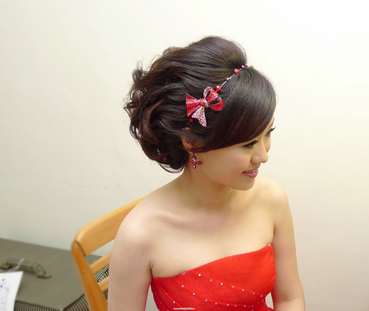 订婚<em>造型</em>分享-<em>短发新娘</em> - chiech512的部落格 -