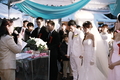 證婚人給予祝福