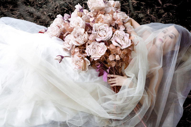 【4月香港-手工染色花、新娘造型饰花-课程招