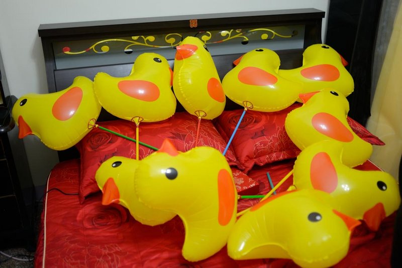 黃色小鴨氣球-準備篇