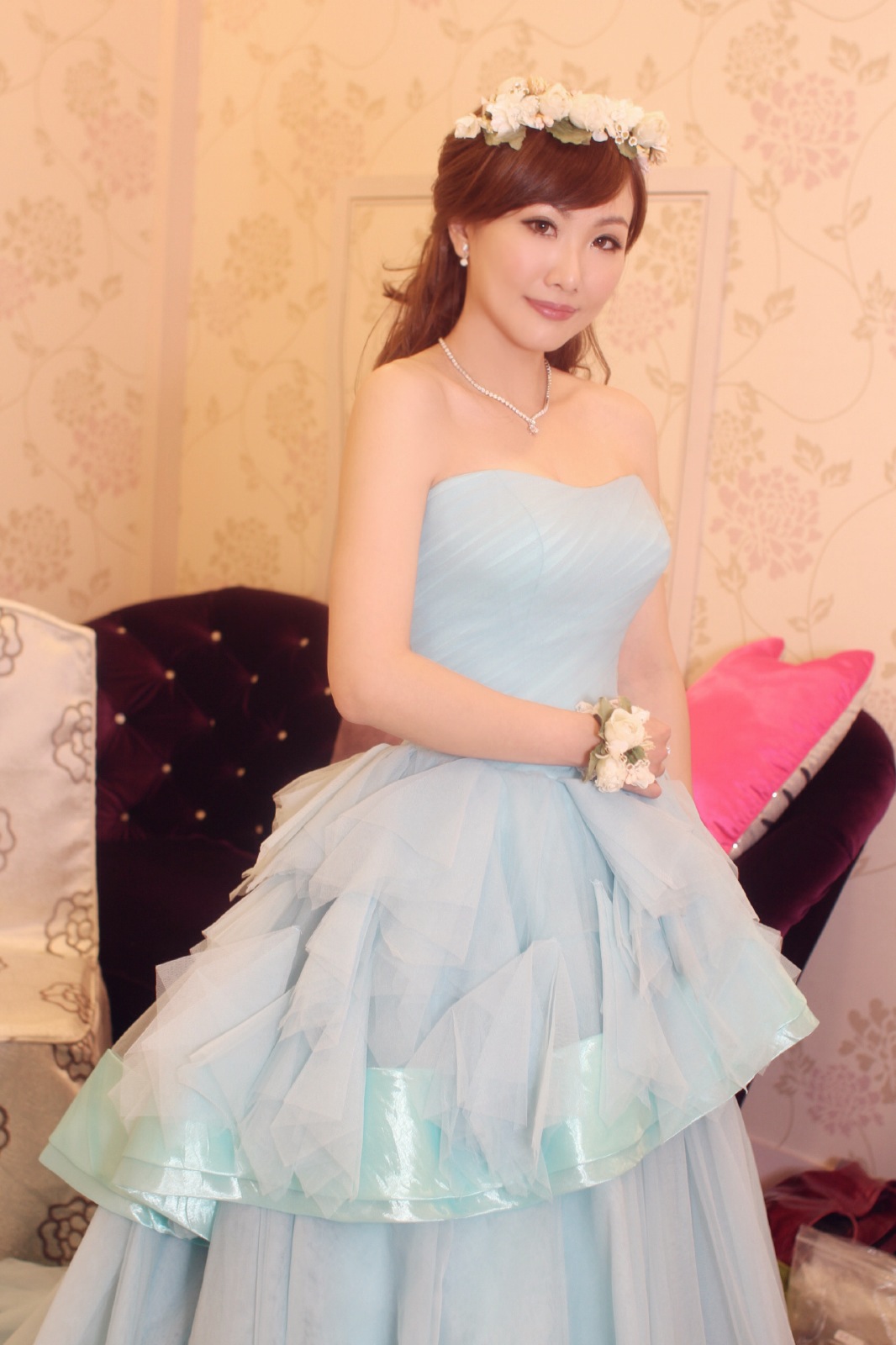<em>超级</em>推荐我的新秘<em>老师</em>Joyce~她让我的婚礼成