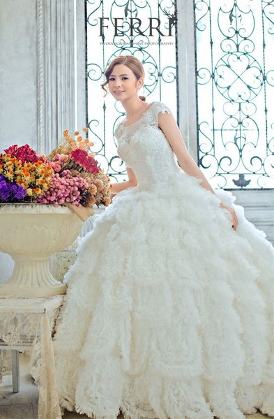 [轉發台南翡麗婚禮臉書 ] 手製高級訂製服-『雲朵白紗』