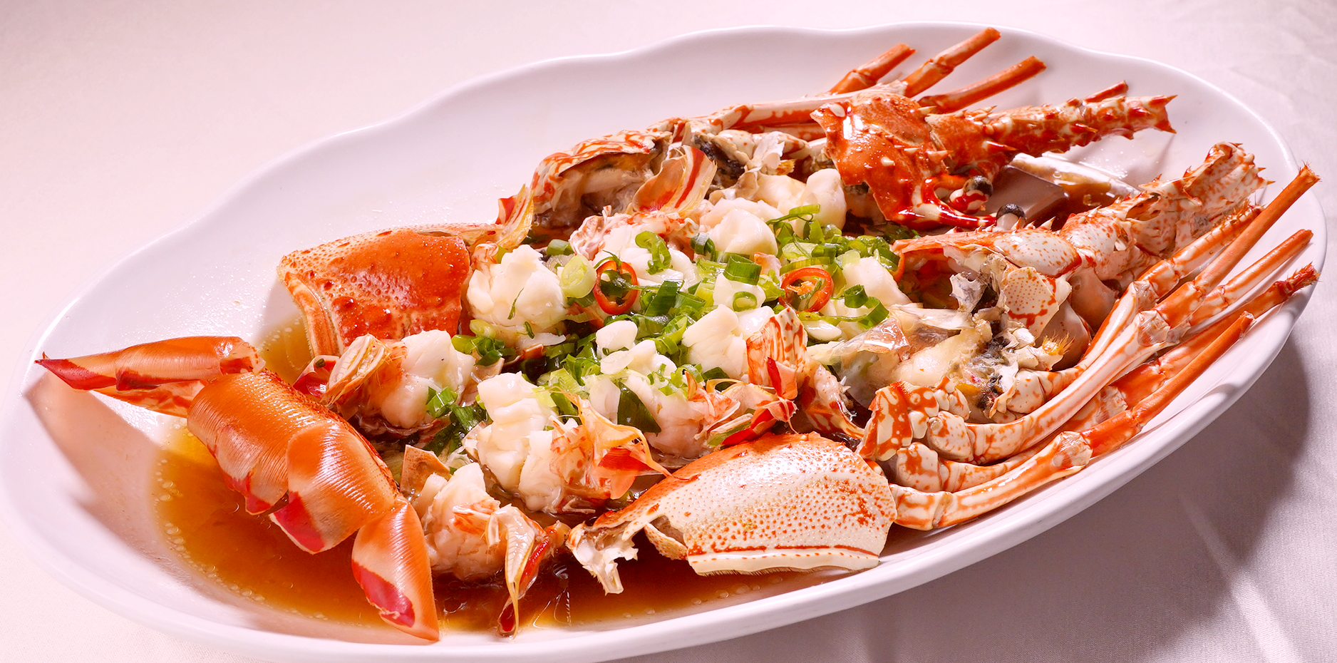 新竹婚宴餐廳華麗風采喜宴菜單:油淋大龍蝦