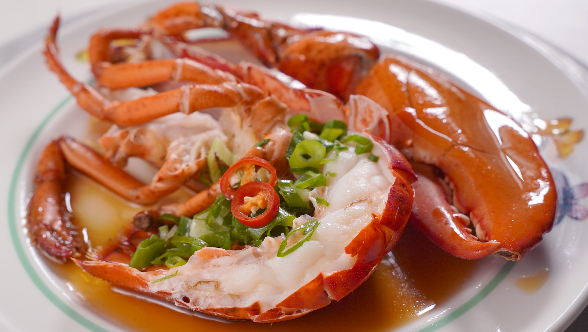 新竹婚宴餐廳華麗風采喜宴菜單:油淋波士頓龍蝦