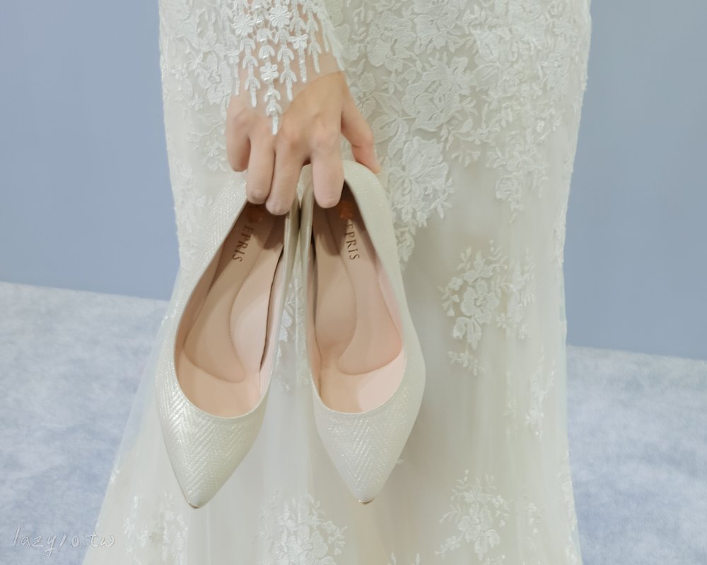 拍婚紗鞋子分享-EPRIS艾佩絲手工婚宴男女鞋-婚禮廠商評價