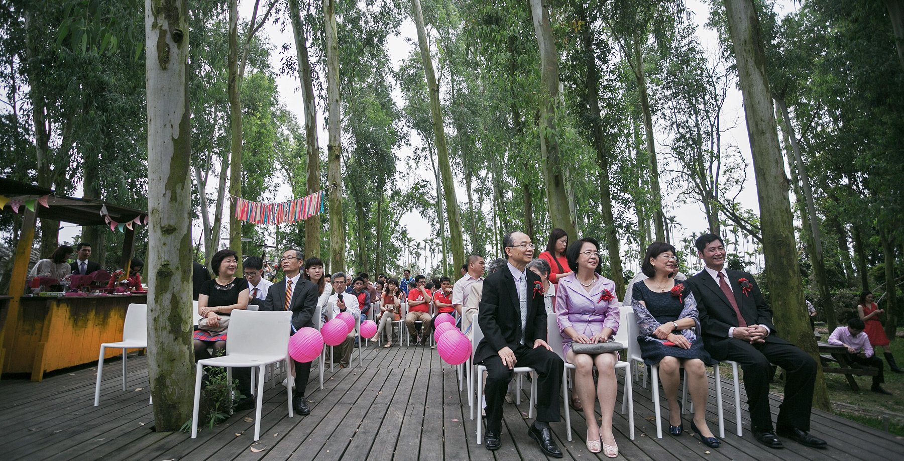 森林戶外婚禮