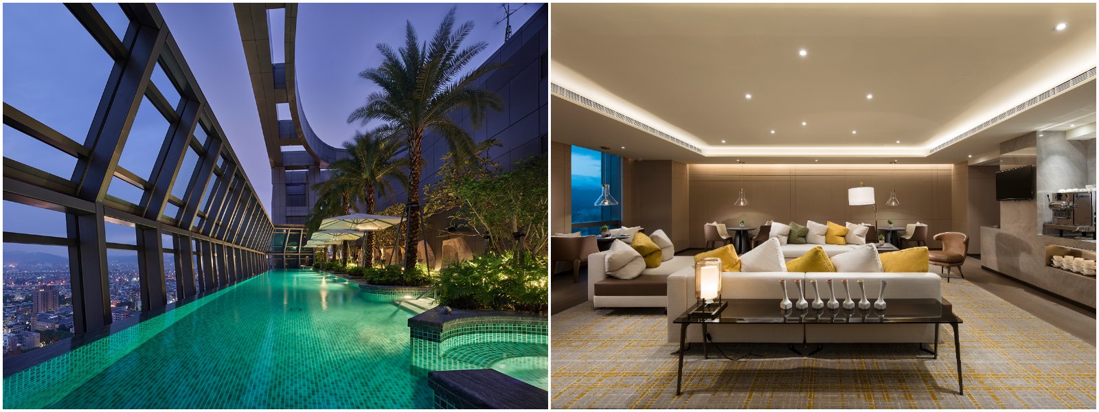 五星級飯店婚宴氣派裝潢，頂樓無邊際泳池好吸睛