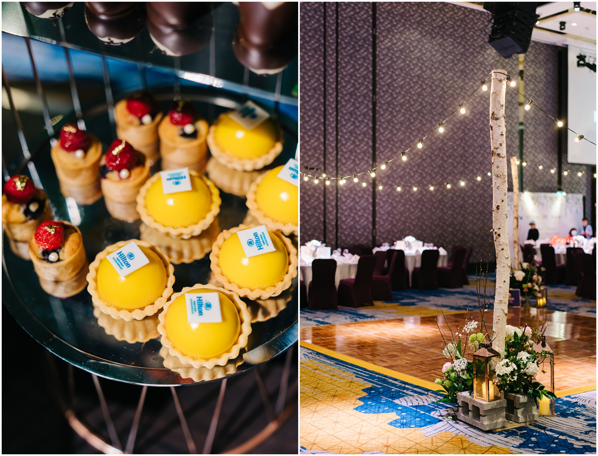 五星級飯店婚宴客製餐點、場佈，專屬流程符合新人需求