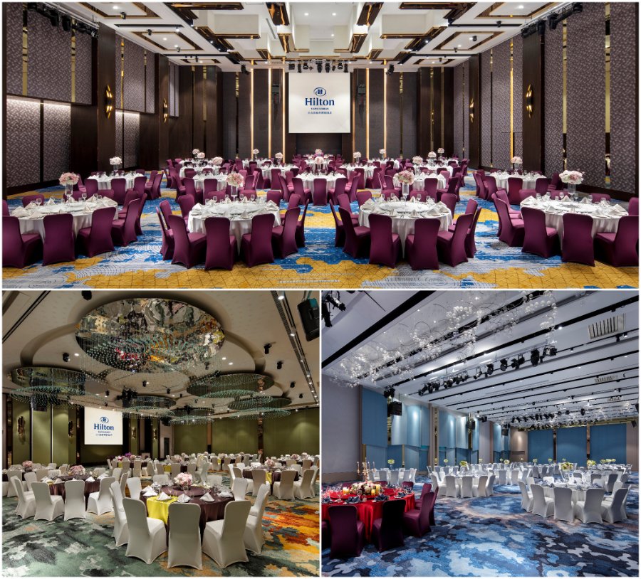 三種夢幻主題色系場地供選擇，結婚氣派做足雙方面子