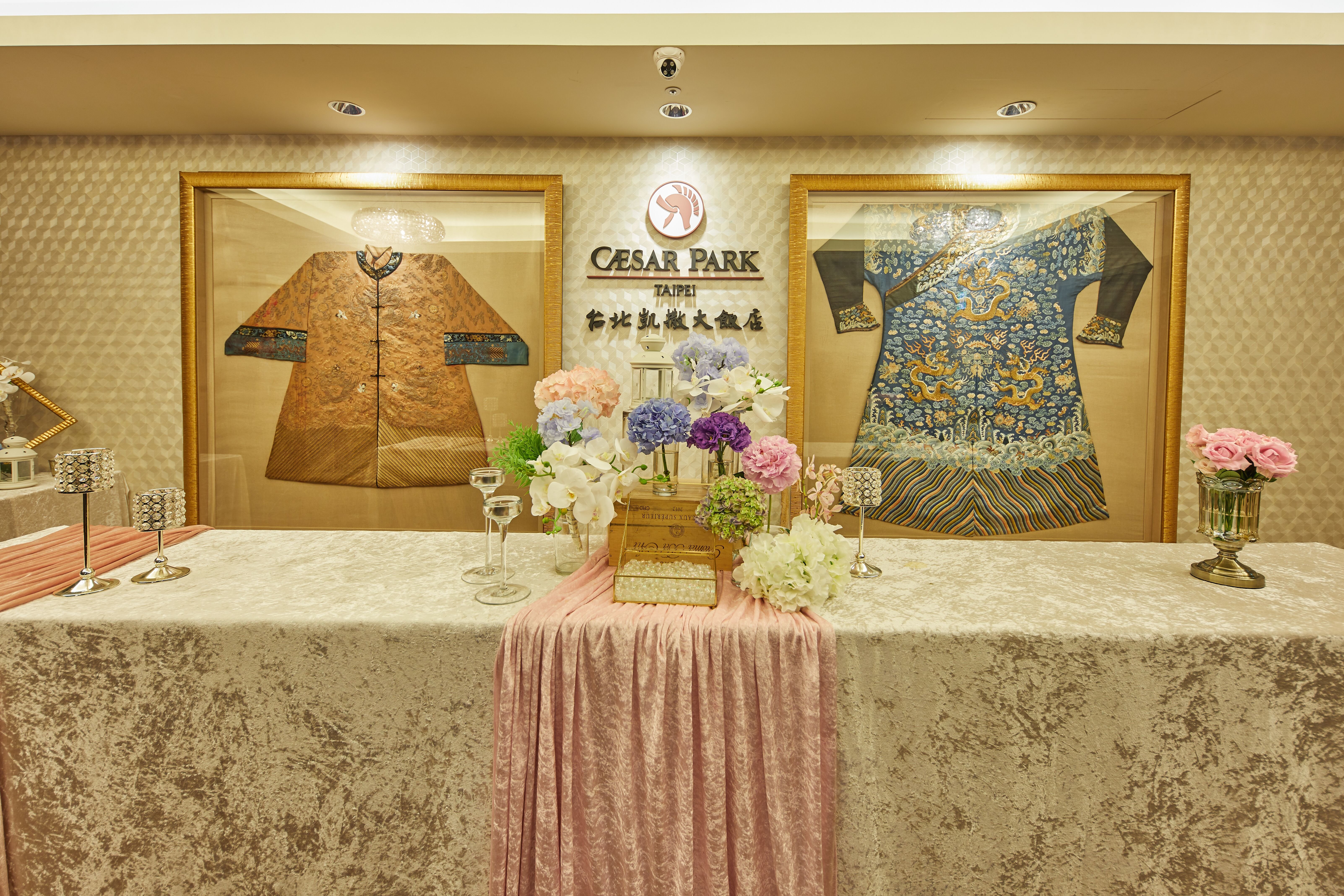 立足北車47年的台北婚宴飯店，富麗堂皇的大廳