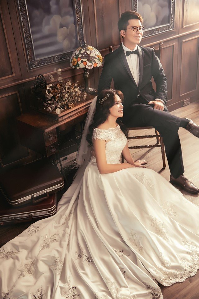充滿歡笑的花嫁白婚紗攝影-婚禮廠商評價