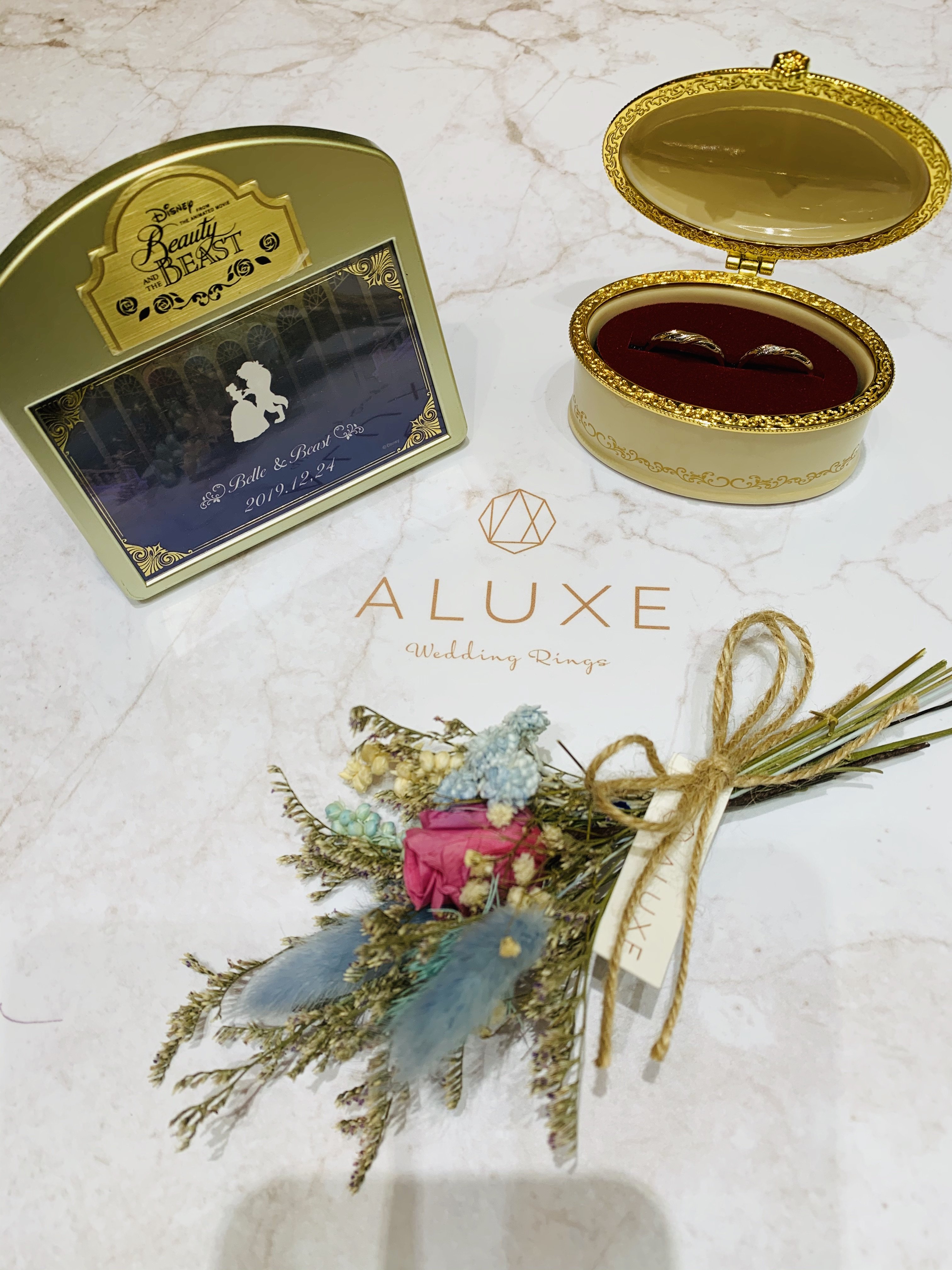 [ ALUXE 亞立詩 ]屬於我們的[美女與野獸]婚戒-婚禮廠商評價