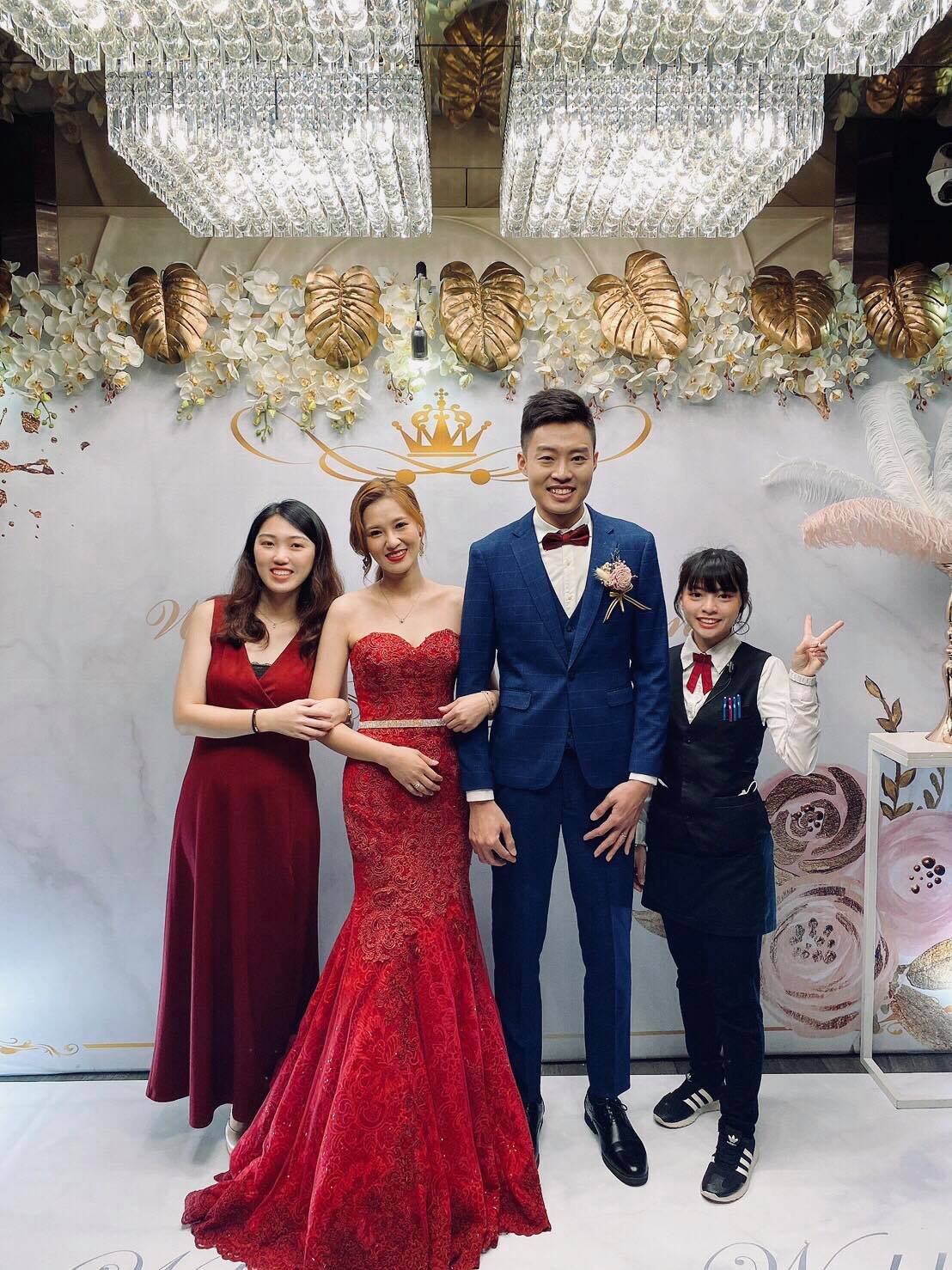 婚企主持人【思吟】和小管家【鬼鬼】.訂席公關【雅琪】-婚禮廠商評價