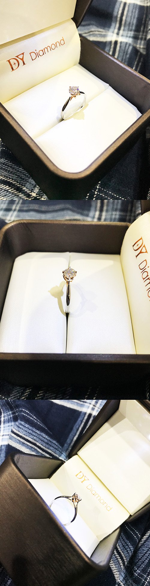 『古亭DY Diamond大亞鑽石』最頂級的閃耀．訂婚鑽戒訂製成功!-婚禮廠商評價