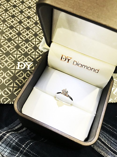 『古亭DY Diamond大亞鑽石』最頂級的閃耀．訂婚鑽戒訂製成功!-婚禮廠商評價