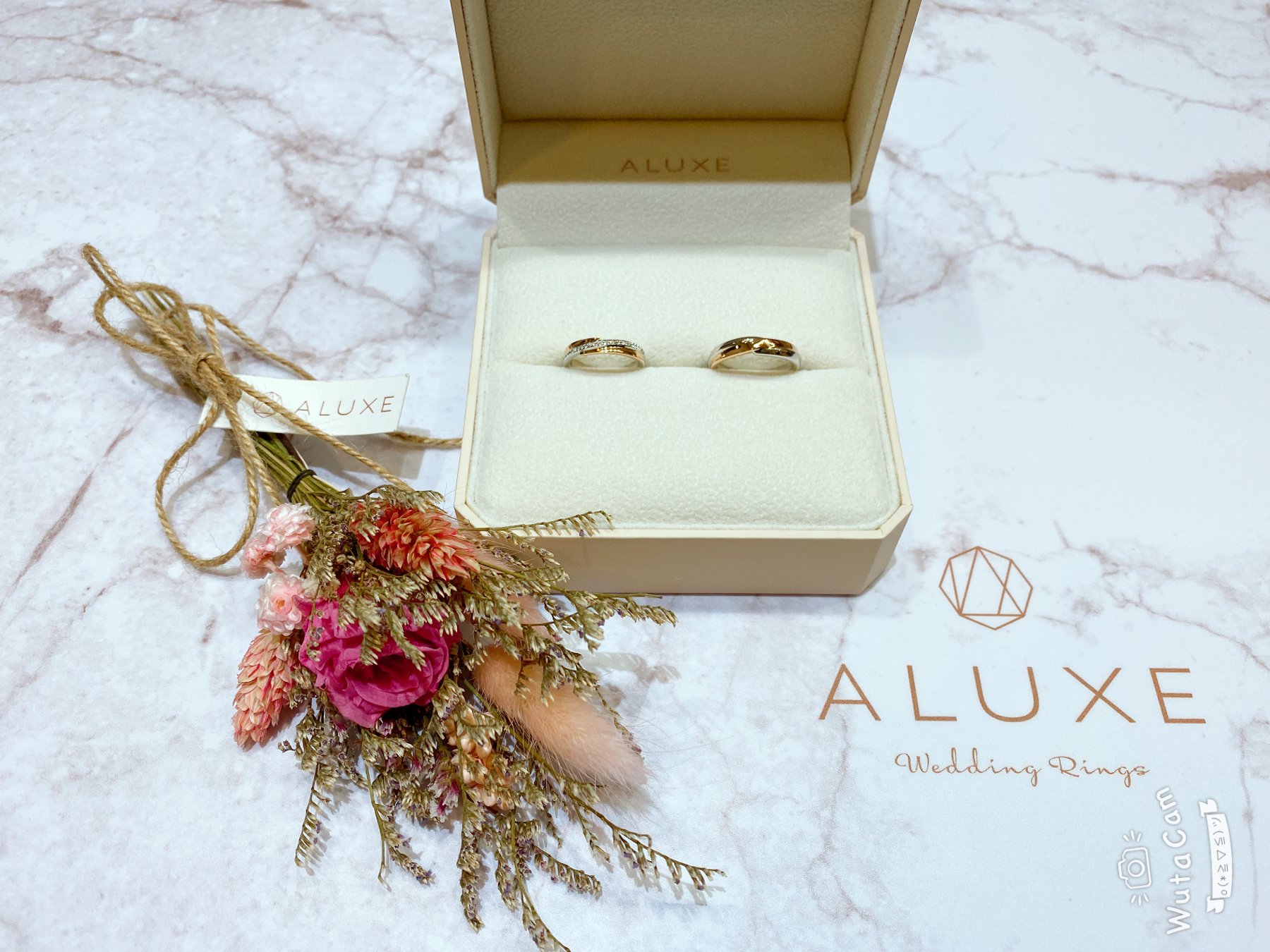 [ ALUXE 亞立詩 ]--K金結婚對戒分享-婚禮廠商評價