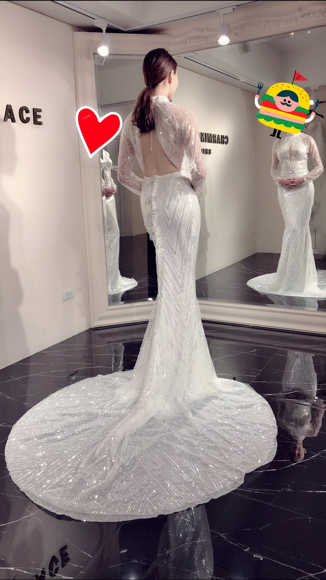 Charming.Lace手工訂製婚紗試穿分享-結婚經驗分享