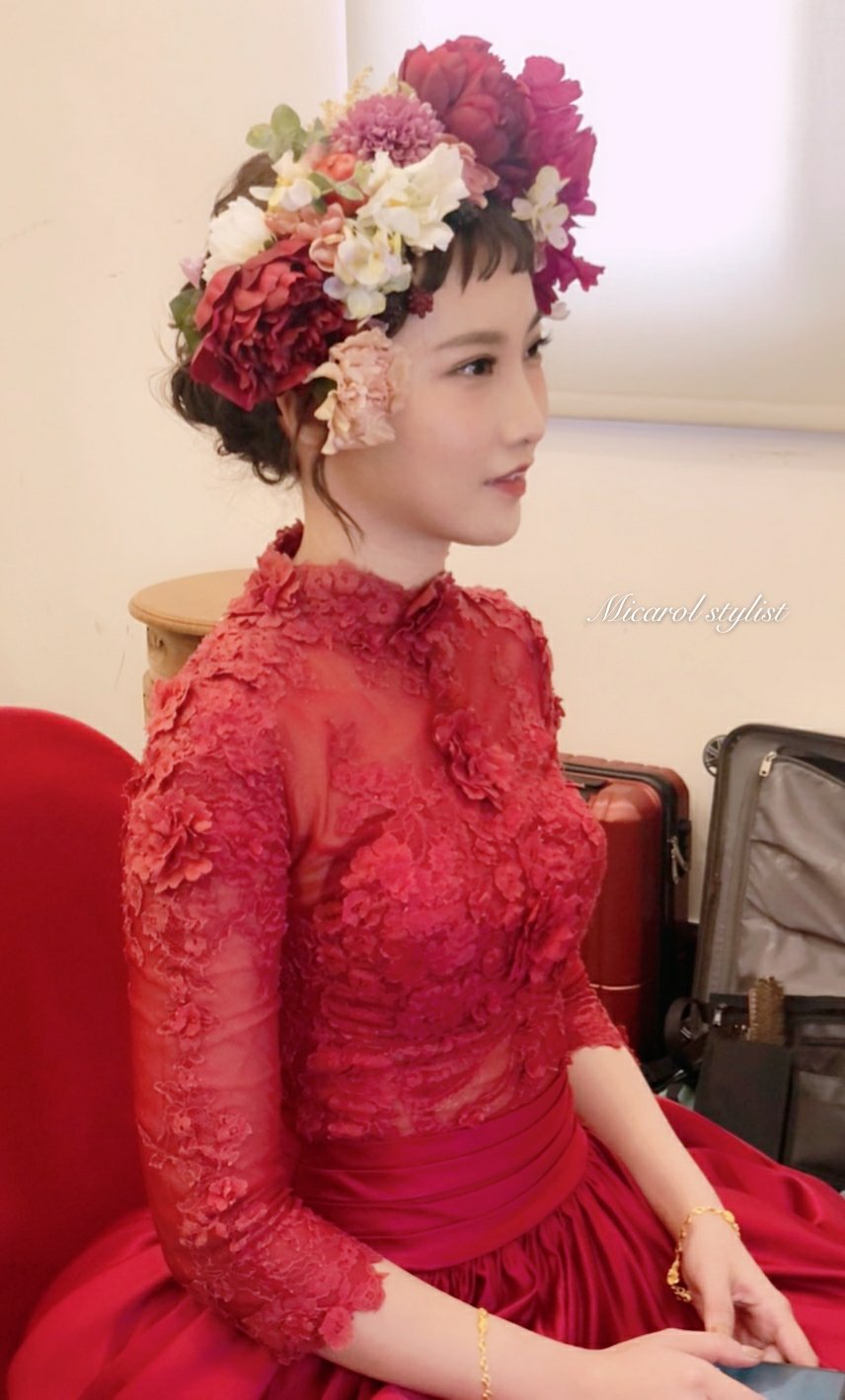 日系妝髮造型-再次推薦卡洛MiCarol-婚禮廠商評價