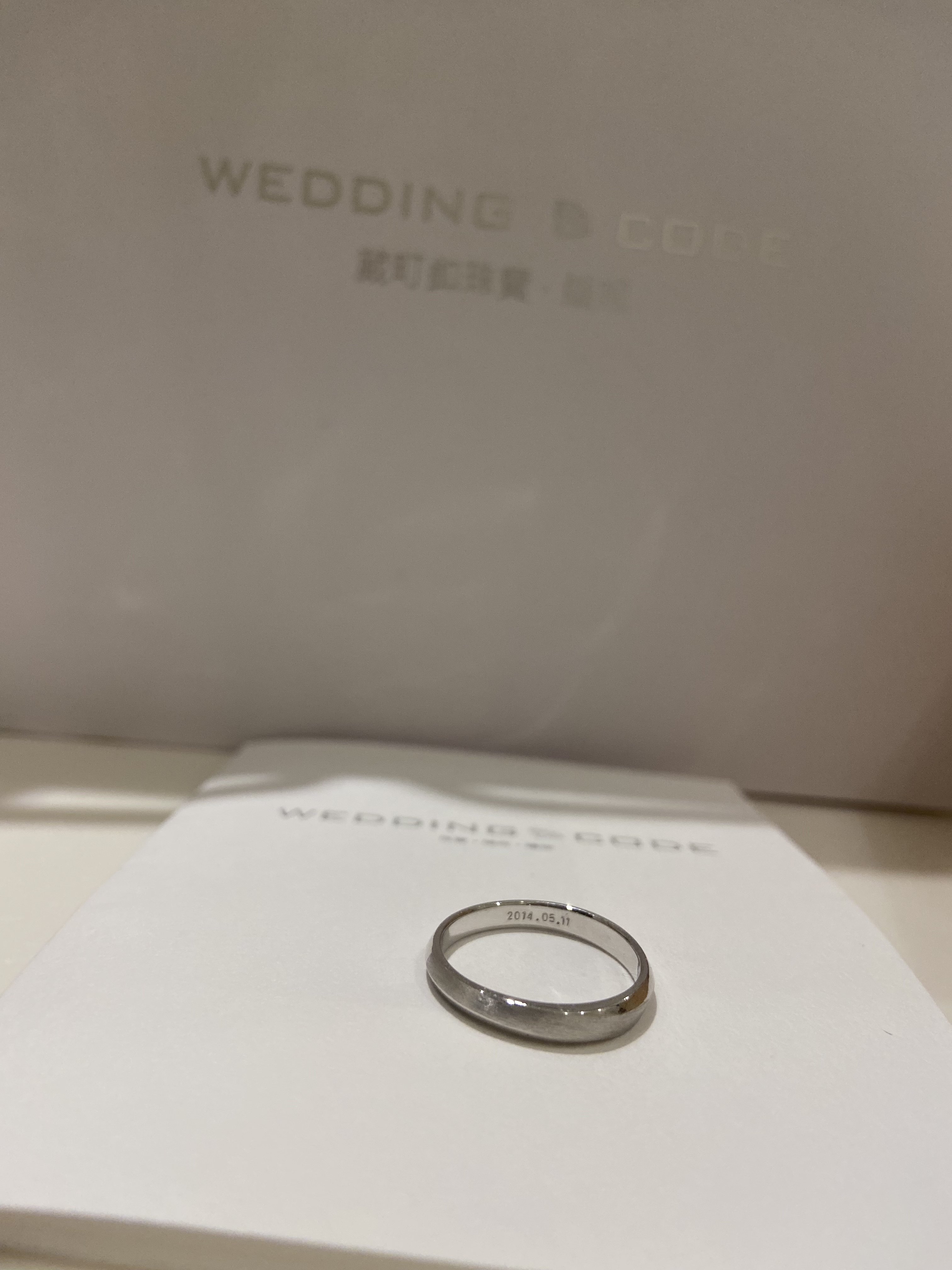 幸福婚戒-WEDDINGCODE葳町釦鑽石婚戒分享-婚禮廠商評價