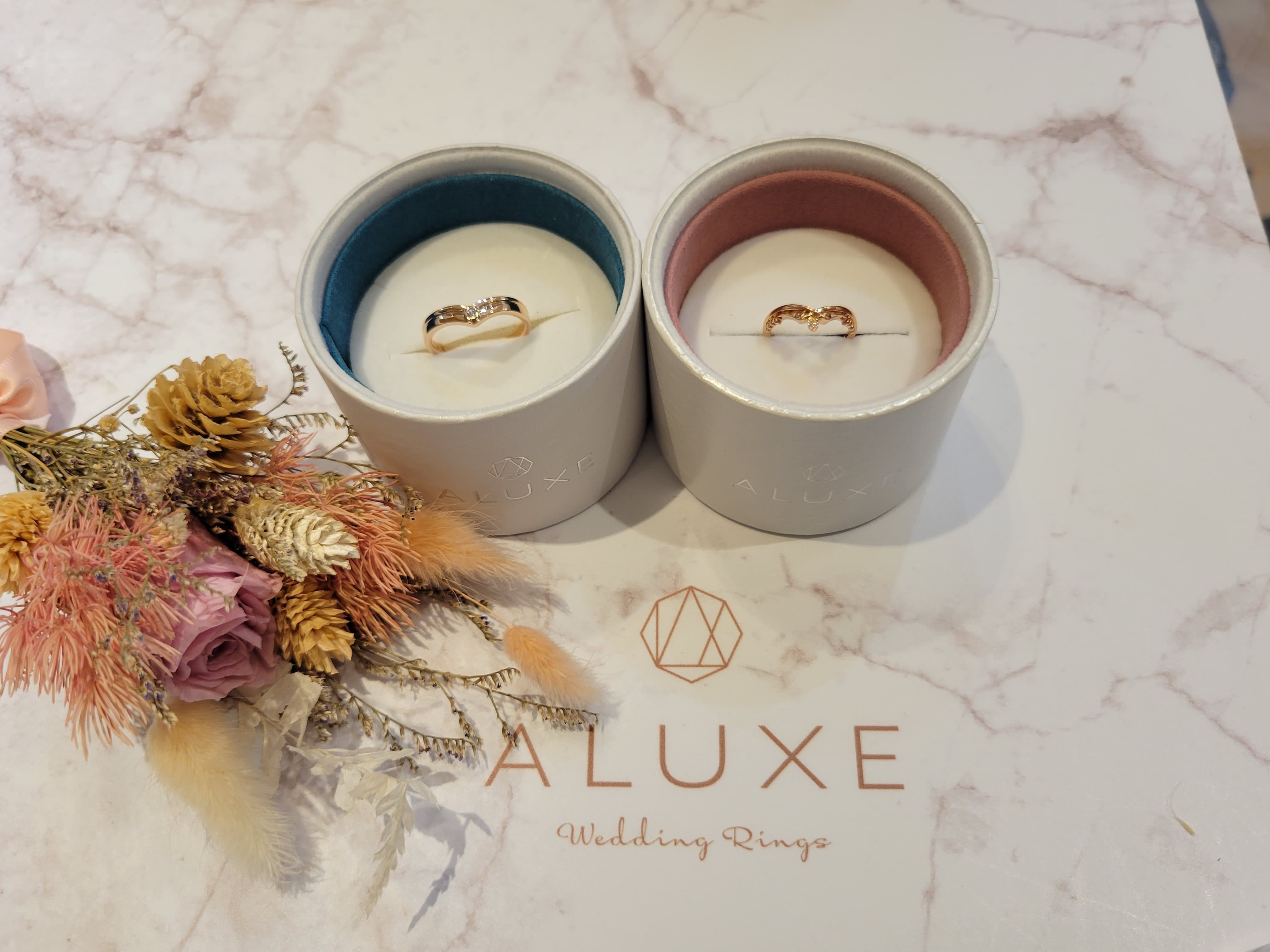 [ ALUXE 亞立詩 ]對戒挑選經驗(代老婆PO文-婚禮廠商評價