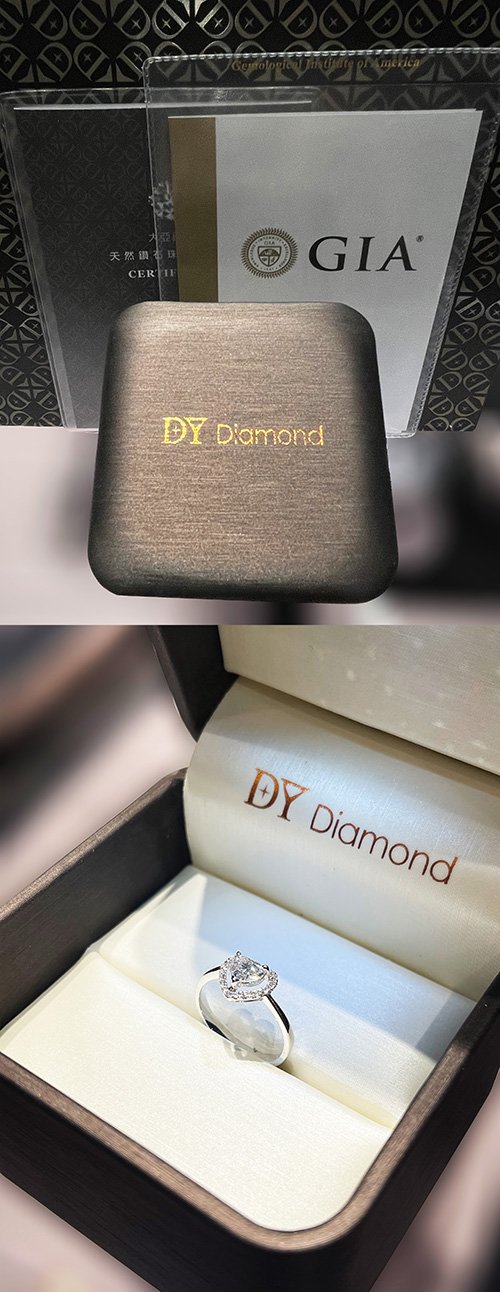 獨一無二，最有個性的GIA花式鑽戒訂製~推台中大亞鑽石!-婚禮廠商評價