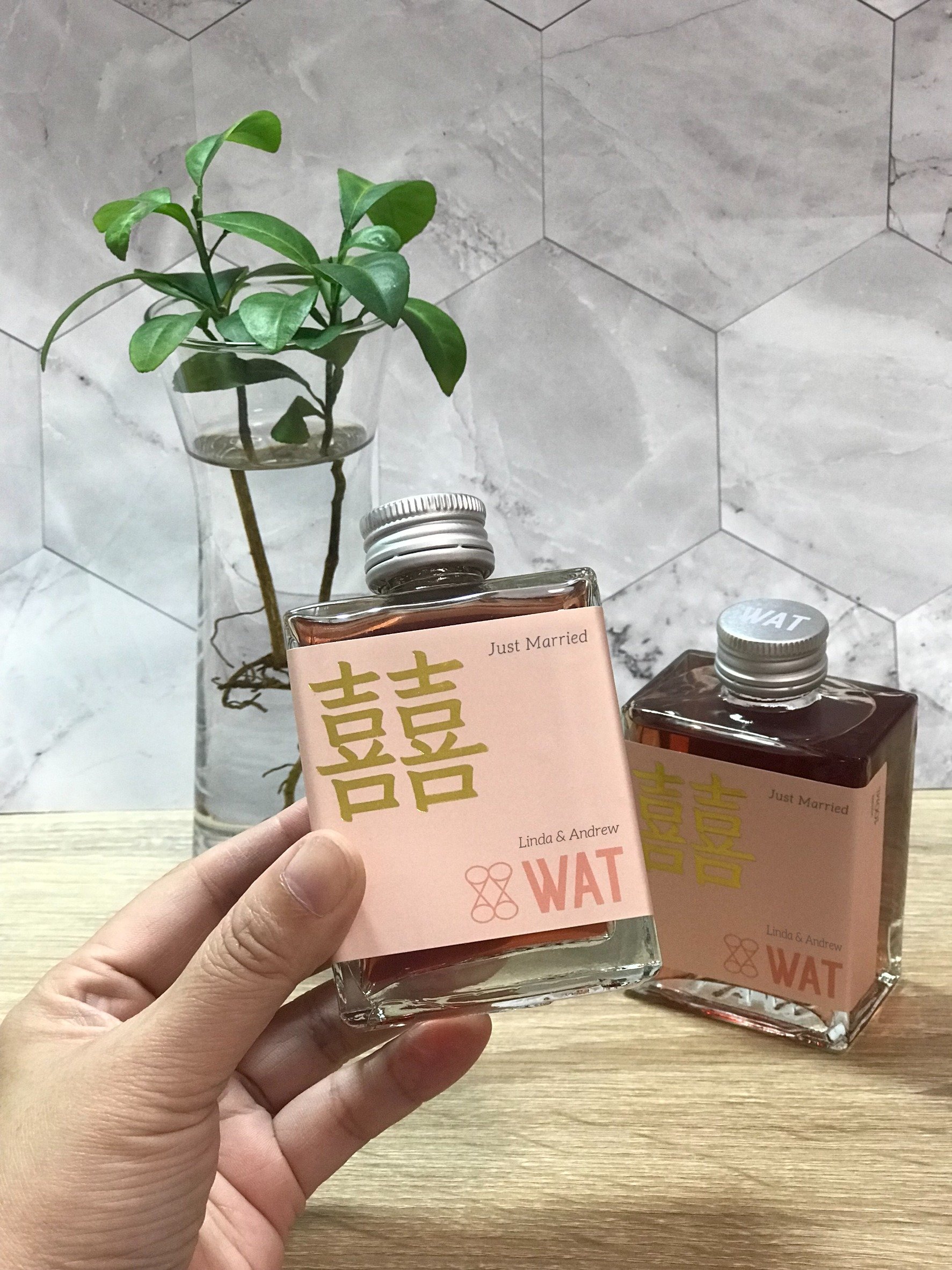 分享 WAT客製方瓶酒款婚禮小物-結婚經驗分享