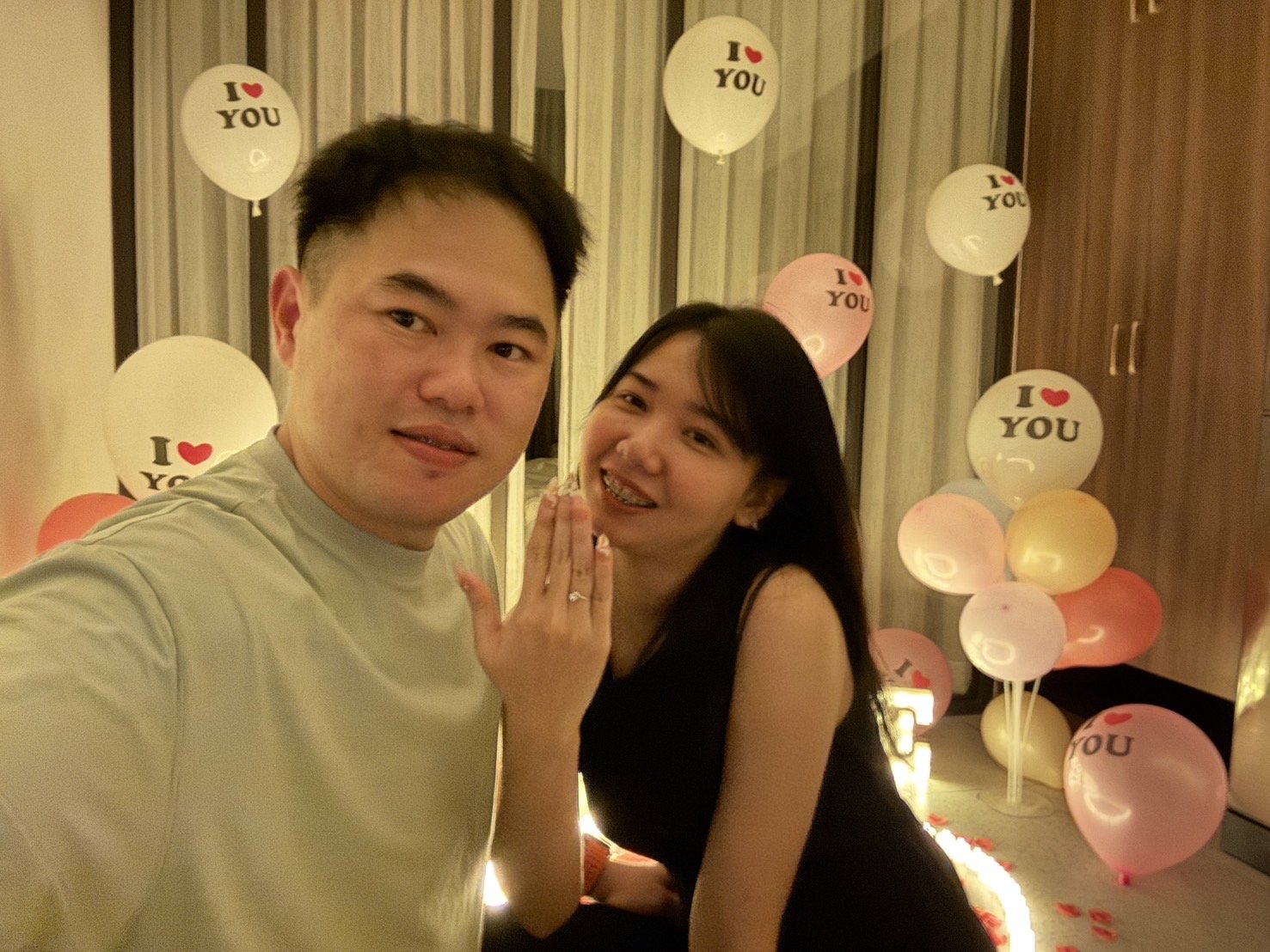 人生新的旅程，求婚鑽戒與結婚對戒，交給了京華鑽石虎尾店-婚禮廠商評價