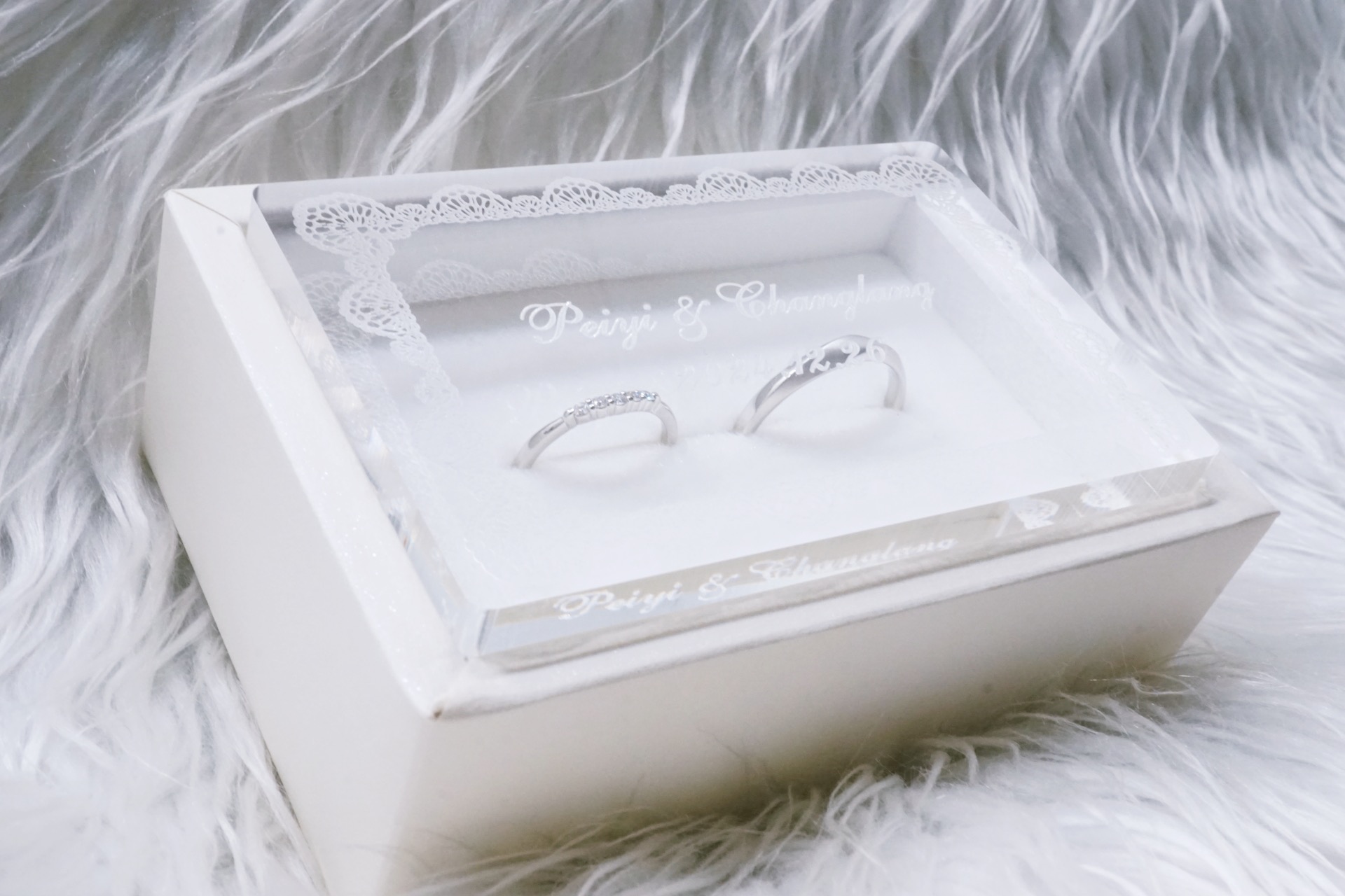 #婚戒 #分享 試戴後直接決定是它了，低調耐看的婚戒真的很加分-婚禮廠商評價