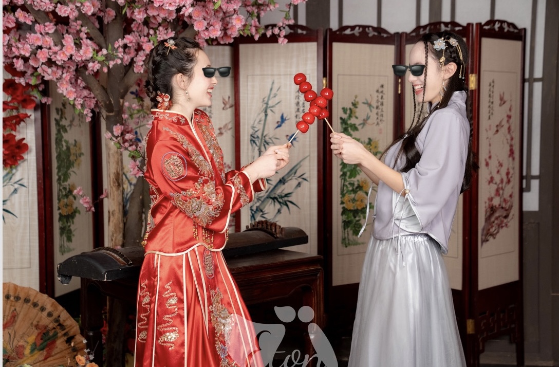 外國人體驗中華服飾-婚禮廠商評價